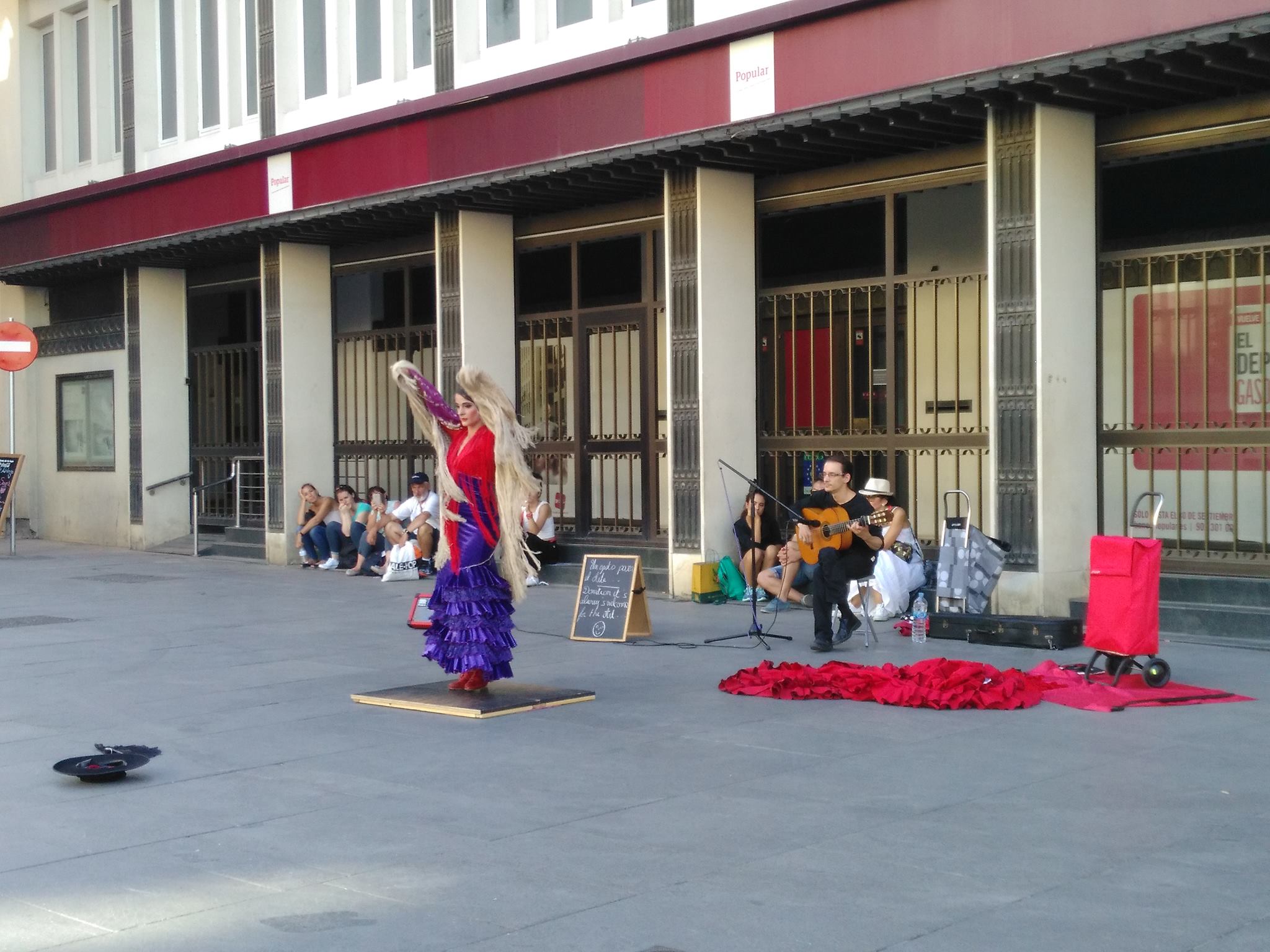 photo of someone dancing flamenco